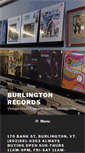 Mobile Screenshot of burlingtonrecords.com